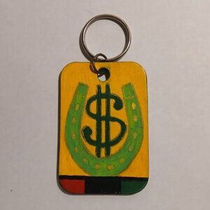 Money Drawing Keyrings Good Luck Keyrings Afrocentric Keyrings